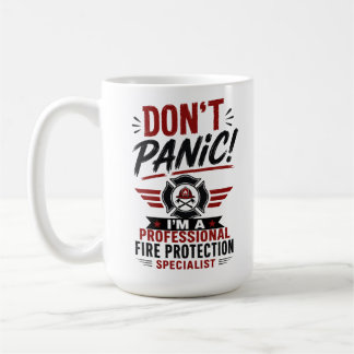 Mug Ne paniquez pas, je suis un spécialiste de la prot