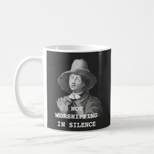 Mug Ne pas adorer en silence, oublié de muter (Gauche)