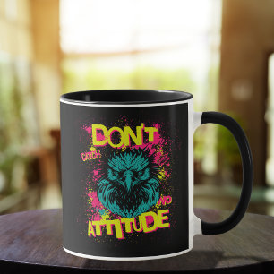 Mug Ne pas attraper aucune attitude - Sarcastique
