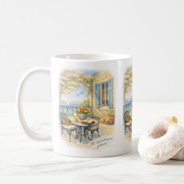 Mug Ne pas déranger, S.V.P.! (Avec donut)