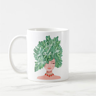 Mug Ne pas Kale My Vibe Aquarelle Kale Beauty Woman