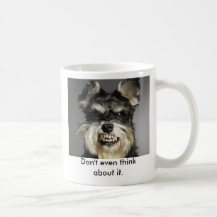 Mug Ne pensez pas même cela