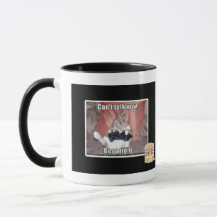 Mug Ne peut pas parler maintenant, le combat de patron
