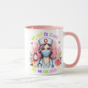 Mug Ne peut pas réparer les bêtises : guérir dans une 