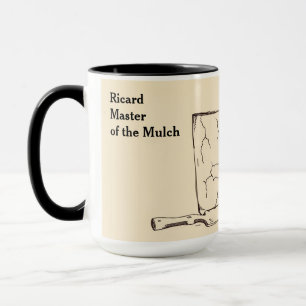 Mug Né pour jardiner Obligé de travailler Cadeau drôle