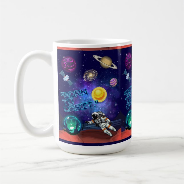 MUG NÉ POUR ORBITER  (Gauche)