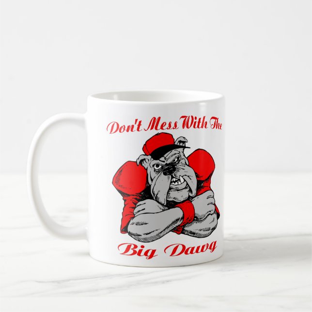 Mug Ne salissez pas le grand chien (Gauche)
