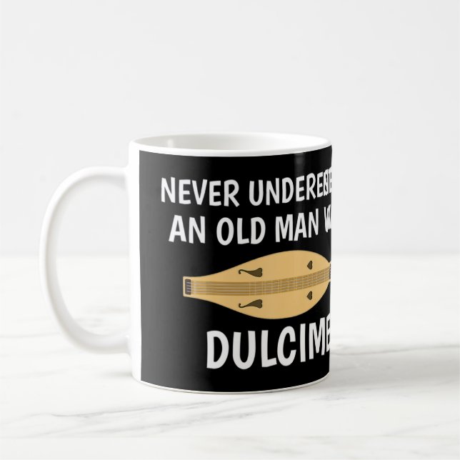 Mug Ne Sous-Estime Jamais Un Vieux Appalachien Dulcime (Gauche)