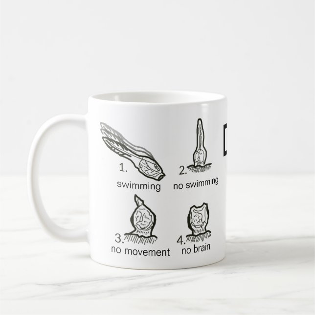 Mug Ne soyez pas une mer injectent avec des images - (Gauche)
