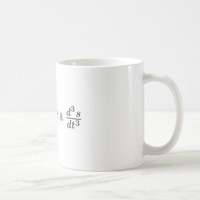 Mug Ne soyez pas une secousse (Droite)