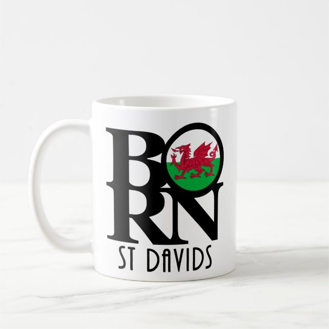 Mug NÉ St Davids 11oz (Gauche)