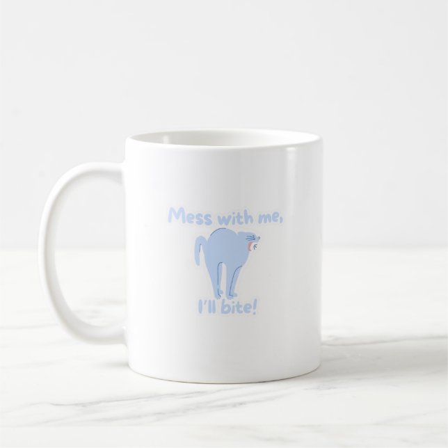 Mug Ne testez pas mes lois - (Gauche)