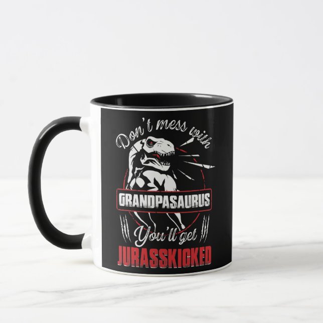 Mug Ne vous mêlez pas de grand-pâturage, vous obtiendr (Gauche)