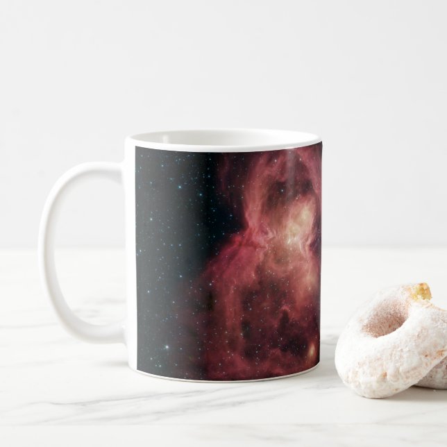 Mug Nébuleuse du papillon spatial (Avec donut)