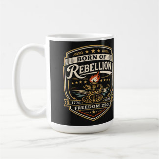 Mug Née de la liberté 250 de la rébellion