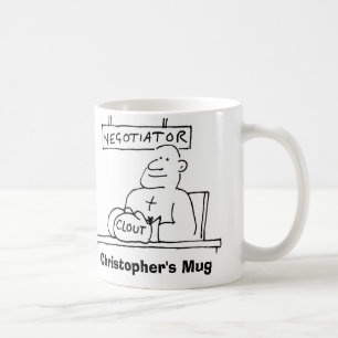 Mug Négociateur a Gant de Boxe avec Influence. Ajouter