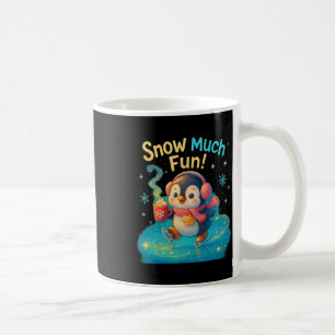 Mug Neige beaucoup amusant Pingouin mignon Design de N
