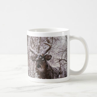 Mug neige-cerfs communs