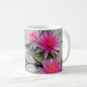 Mug Nénuphars roses