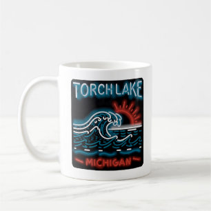 Mug Neon Torch Lake Michigan