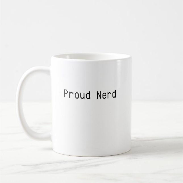 Mug Nerd fier (Gauche)
