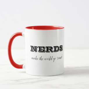 Mug NERDS font tourner le monde
