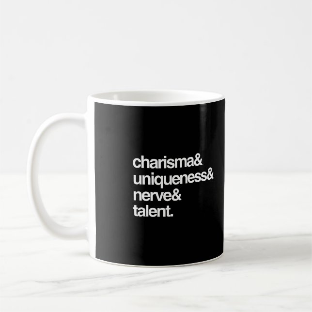 Mug Nerf et talent d'unicité de charisme (Gauche)