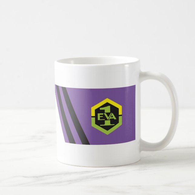 Mug NERV Néon Genèse Evangelion Payez (Droite)