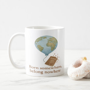 Mug Nés quelque part, n'appartenant nulle part Voyager