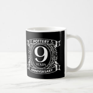 Mug Neuf ans mariage de la poterie