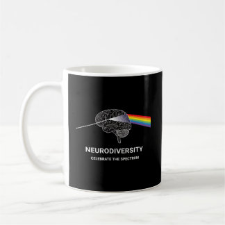 Mug Neurodiversité Spectre Autisme Asd Adhd Rainbow Br