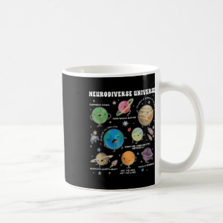 Mug Neurodiversité Universe Space Planète spéciale