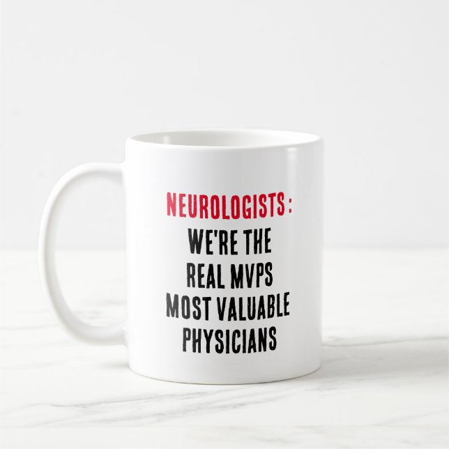 Mug Neurologues : Nous sommes les vrais PVM - les plus (Gauche)
