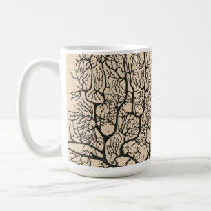 Mug Neuron Drawing By Santiago Ramón Y Cajal