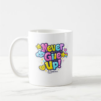 MUG - Never Give Up Kaffeetasse
