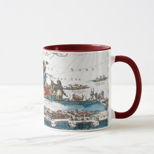MUG NEW AMSTERDAM, 1673 (Droite)