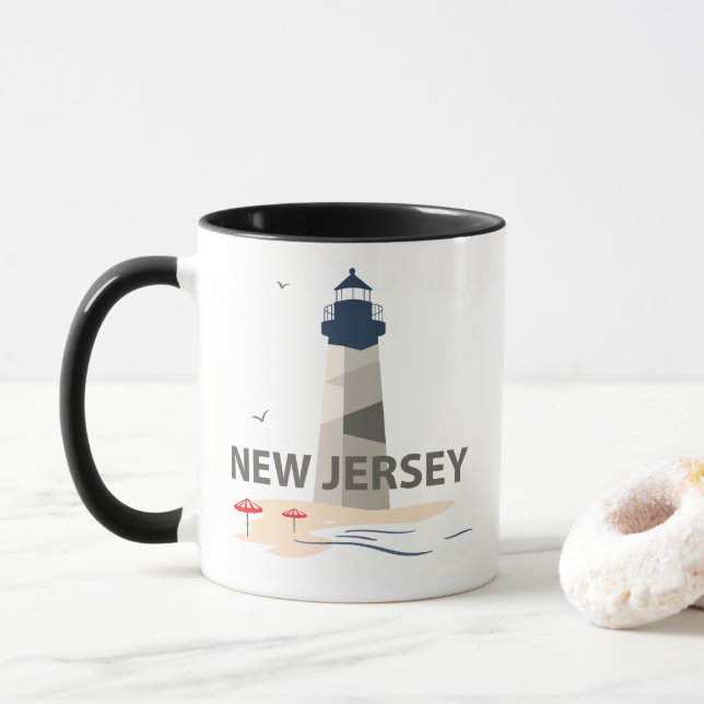 Mug New Jersey, États-Unis d'Amérique (Avec donut)