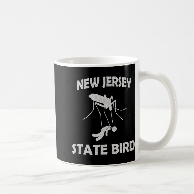 Mug New Jersey Mosquito State Bird Funny Outdoors  (Droite)