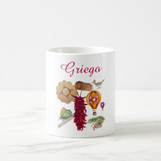 Mug New Mexico Red Chile Pinõn Zia Hot Air Balloon