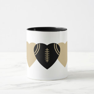 Mug New Orleans Saints Football Coeur Design