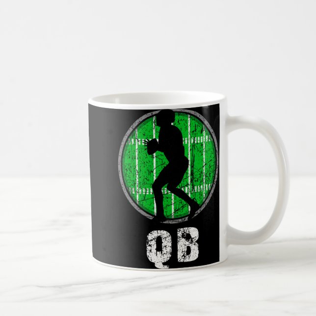 Mug New, Usa Football Quarter Back, Nostalgic Nge Vint (Droite)