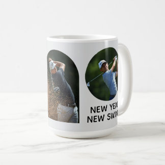 Mug New Year motivational custom add your own photo