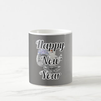 Mug New Year with Happy party Kaffeetasse