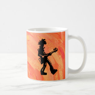 Mug New York Boogie Nights Guitare Orange