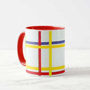 Mug New York City 1 de Piet Mondrian