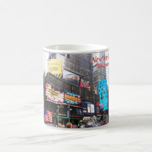 Mug New York City - Carré de temps - États-Unis -
