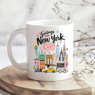 Mug New York City Coffee NYC Skyline