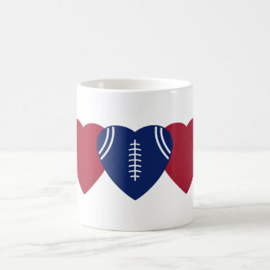 Mug New York Giants Football Coeur Design