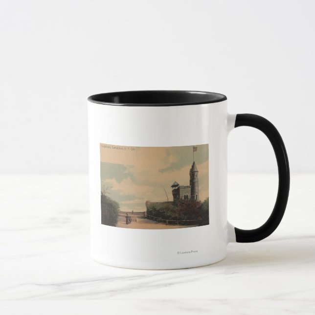 Mug New York, New York - Le Belvédère à Central Park (Droite)