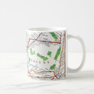 Mug New York : Souterrain Map, 1940
